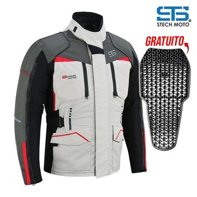 Motorrad Stoffjacke S-tech ST 825 Volcano H2Out 3-lagig 4 Season