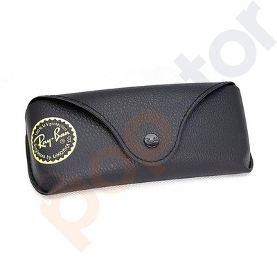 Ray-Ban BENNETT #10 B&L USA製 クリア ケース保証書 Ray ban Leather Pouch Universal Sunglasses Case with Cleaning