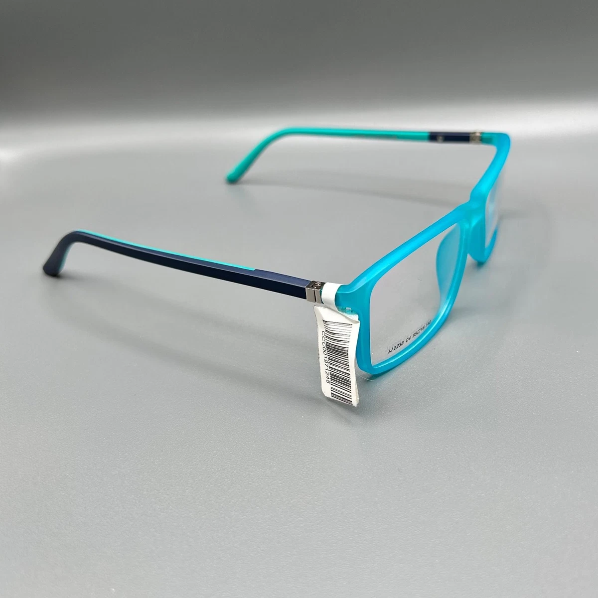 John Jacobs JJ 2238 C4 Glasses Frame 55-16-140 Blue Turquoise Navy