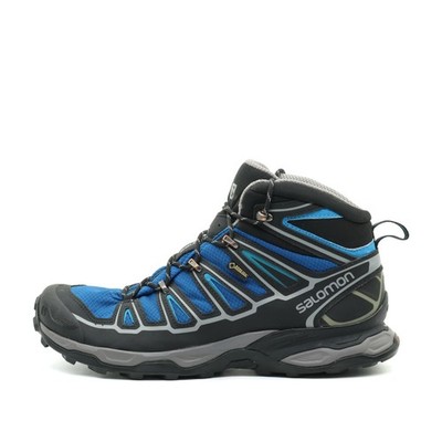 Salomon Herren X Ultra Mid GTX Wanderschuh Blau Mittel Wanderschuhe EU 43 