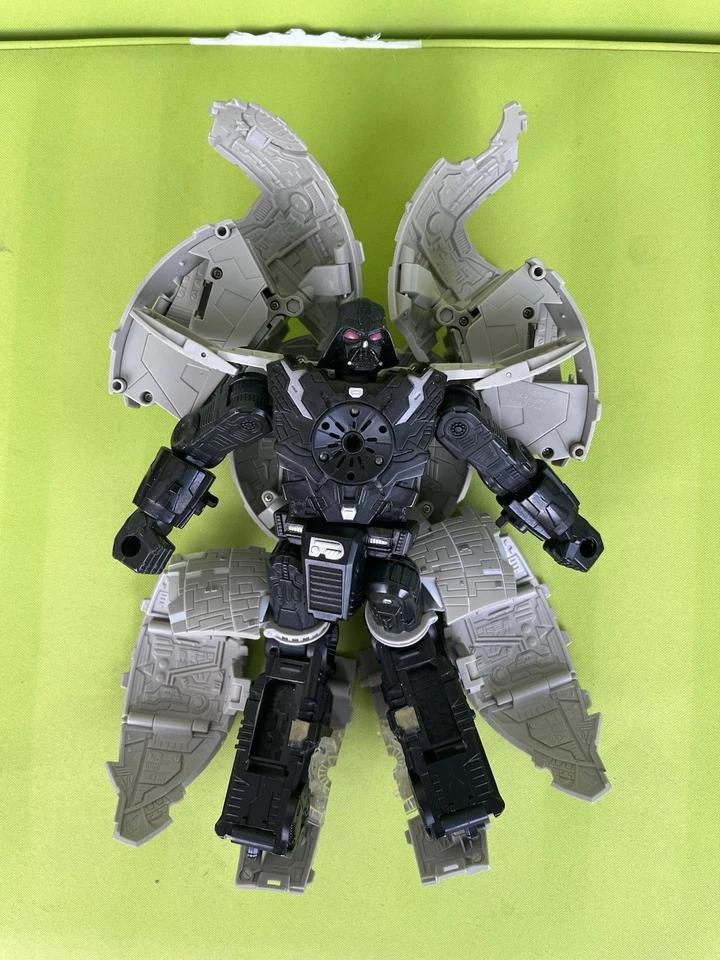 Star Wars Transformer Deluxe Estrella de la Muerte Darth Vader figura de acción sonido, luces Foto 2 de 4