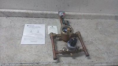 Leonard Valve TM-520B-LF-DT-RF 3/4 In Inlet 1 In Out Thermostatic Mixing Valve