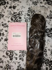 Dark Brown Synthetic Wavy Hair Extension 21-30 in Women s Long Wavy Style