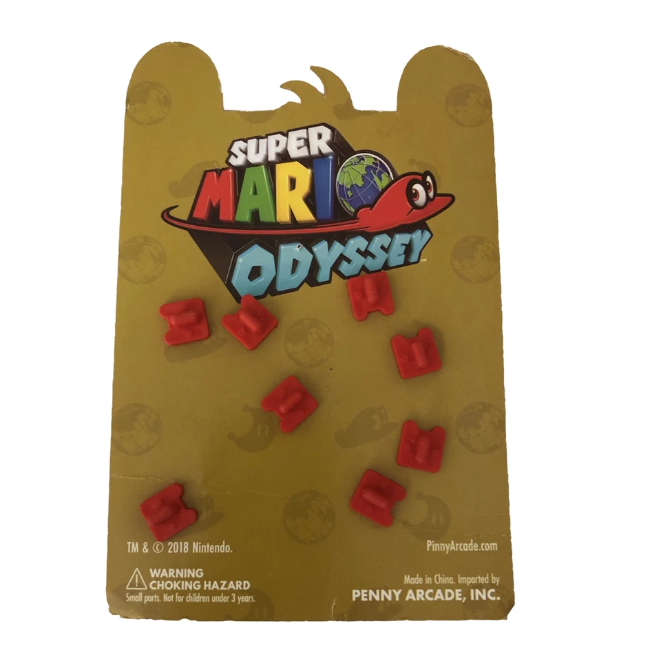 Nintendo Super Mario Pins Set Pinny Arcade HTF 2018 Odyssey Capture - Image 2 of 4