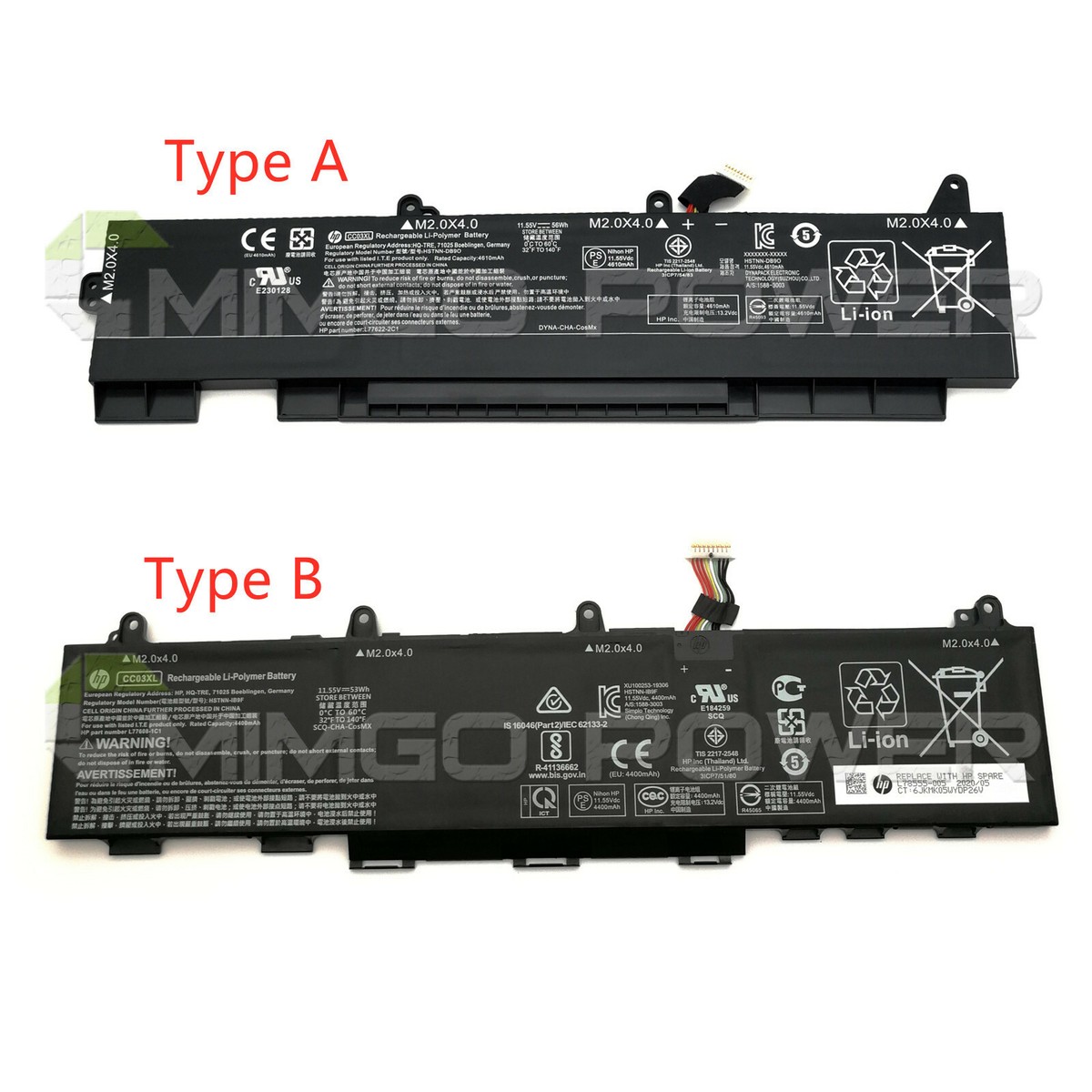New Genuine CC03XL Battery for HP EliteBook 830 835 840 850 855 G7