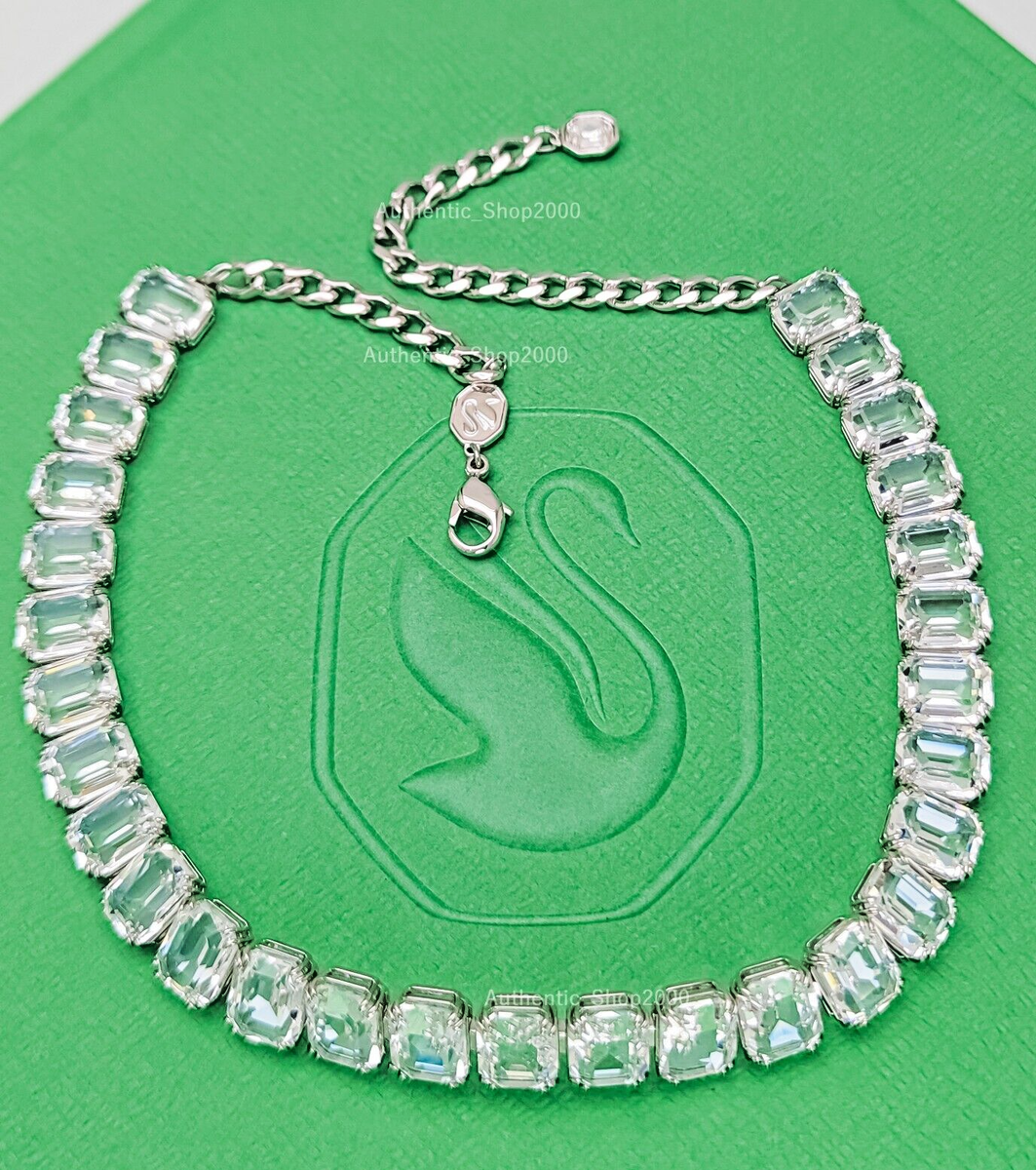 アクセサリー SWAROVSKI Millenia ネックレス, トリリアントカット, ホワイト, ローズ