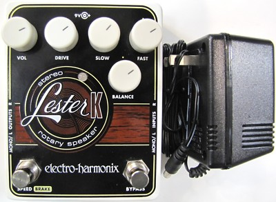 #ad Used Electro Harmonix EHX Lester K Stereo Rotary Speaker Guitar Effects Pedal $115.99