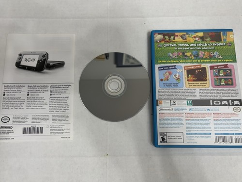 Yoshi’s Wooly World Wii U Tested Great Condition + Free Shipping - Picture 3 of 3