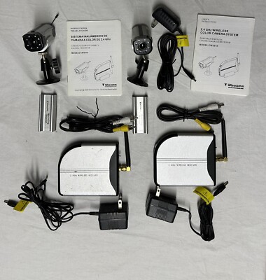 Wisecomm 2.4 GHz Wireless Color Camera System Camera