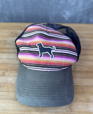 The Black Dog Hat Cap Adult One Size Adjustable Mid Fit Snapback
