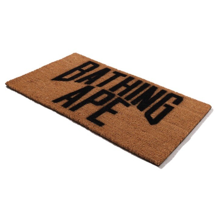 A BATHING APE アクリルラグ 約140x200cm A Bathing Ape bape bathing ape logo doormat door mat New | eBay