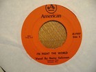 AMERICAN/CUCA 45 RECORD/ROMY SALZMAN/I'D FIGHT THE WORLD/NEVER ENDING LOVE — photo 1