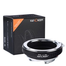 K F CONCEPT Lens Adapter for Pentax K PK Mount Lens to L/M Leica M Lens Camera