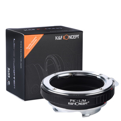 K&F CONCEPT Lens Adapter for Pentax K PK Mount Lens to L/M Leica M Lens Camera