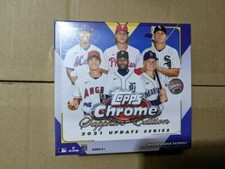 2021 MLB Topps Chrome Update Series Sapphire Trading Card Set - Sealed