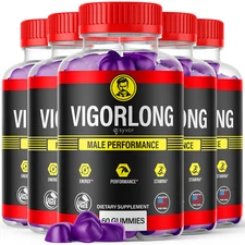 Vigorlong Gummies for Men Advanced Performance Vigor long Supplement 300 Gummies
