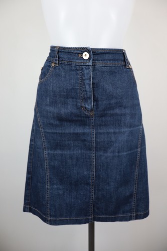 Luisa spagnoli Jeans Jupe Femme Jupe Taille 46 en Jeans Casual Vintage Italy