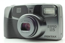  Near MINT Pentax Espio 115 Metal Black Point  Shoot Camera From JAPAN 22056