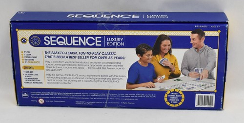 Sequence Luxury Edition 100% Komplett Brettspiel Goliath 2020 - Bild 2 von 3