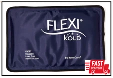 Flexikold Gel Soft Flexible Ice Packs for Injuries - Reusable Freezer Cold Pack,