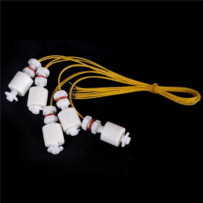 5 Pcs Water Level Switch Liquid Level Sensor Plastic Ball Vertical Float:^