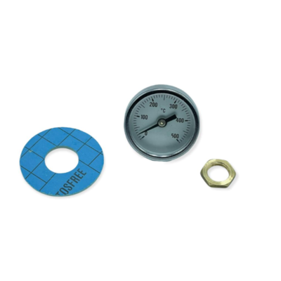 Pirometro Barbecue 0-500°C Pirometro Per Forno A Legna E BBQ | Termometro Da 0 A 500°C In Acciaio Inox - Ideale Per Cucina All'Aperto Pirometro Barbecue Acciaio Inox - Foto 9