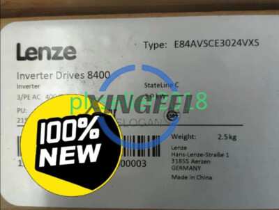 1PCS LENZE inverter E84AVSCE3024VXS New