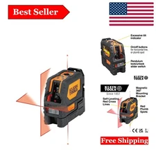 Compact and Rugged Self-Leveling Laser Level - Magnetic Mount & Water-Resistant