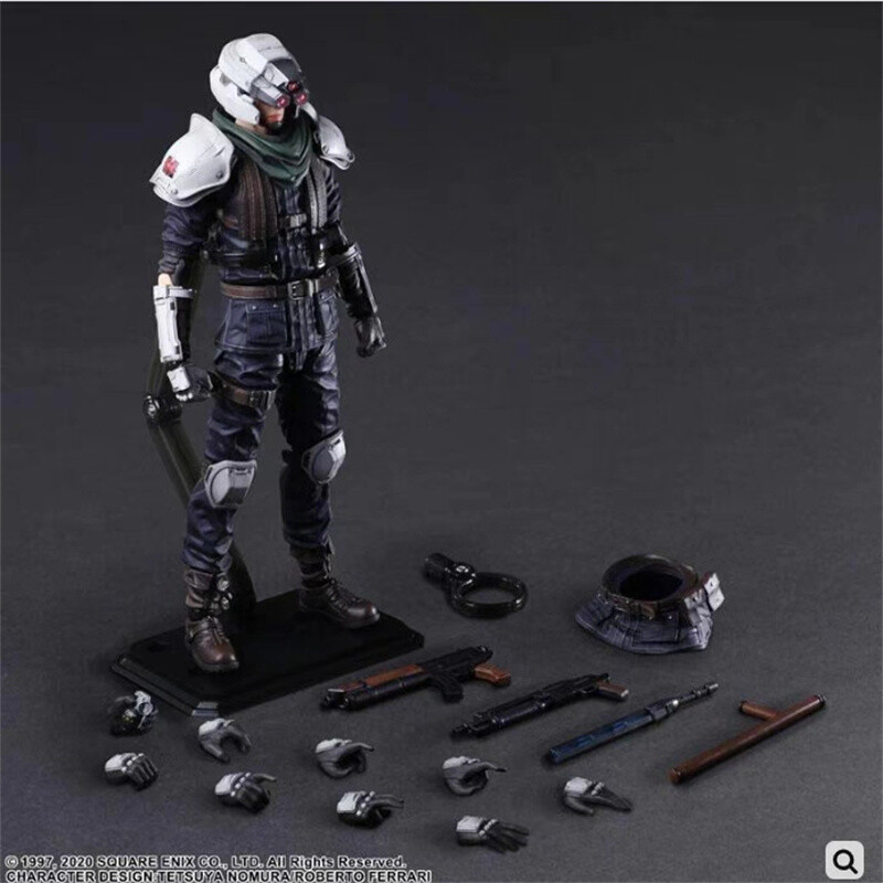 Final Fantasy VII Action Figure Shinra Space soldier PLAY