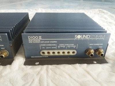 SOUNDSTREAM SOUNDSTREAM サウンドストリーム D100 50W x 2 ステレオ