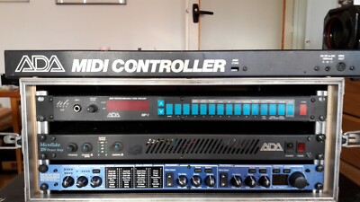 ada mp1, midi-controler mc1,ada mini tube amp 100W; Lexicon multi-effect, rack,