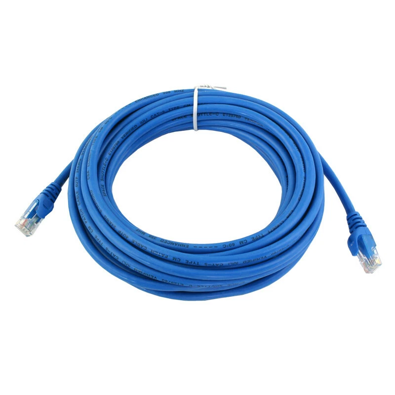 10m 20m 30m 40m 50m  Ethernet Network Cable LAN Router Internet Patch Lead CAT5e