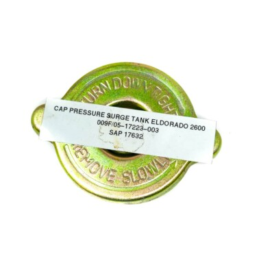 #ad Eldorado 2600 Surge Tank Pressure Cap 009F 05 17223 003 $29.57