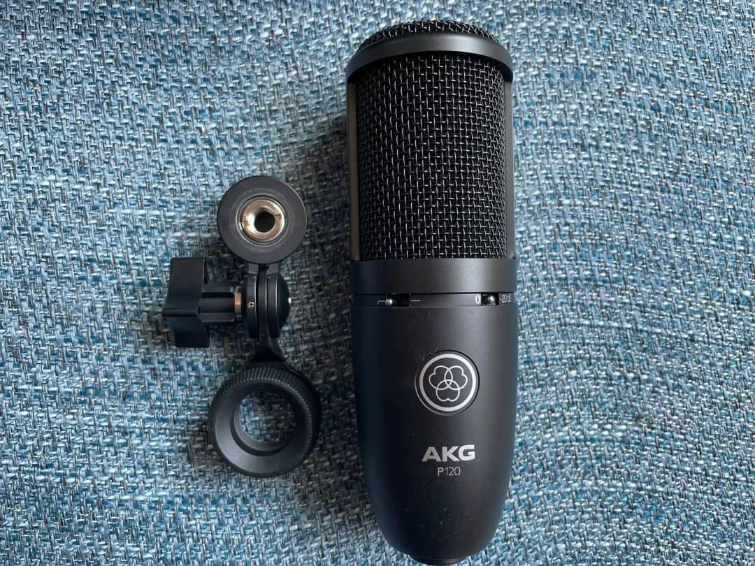 AKG P120 High Performance Condenser Microphone Recording For