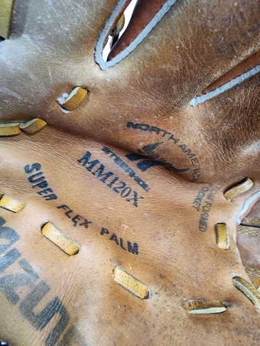 Mizuno Baseball Glove MM120X LHT Super Flex Palm North American Steerhide - Picture 5 of 5
