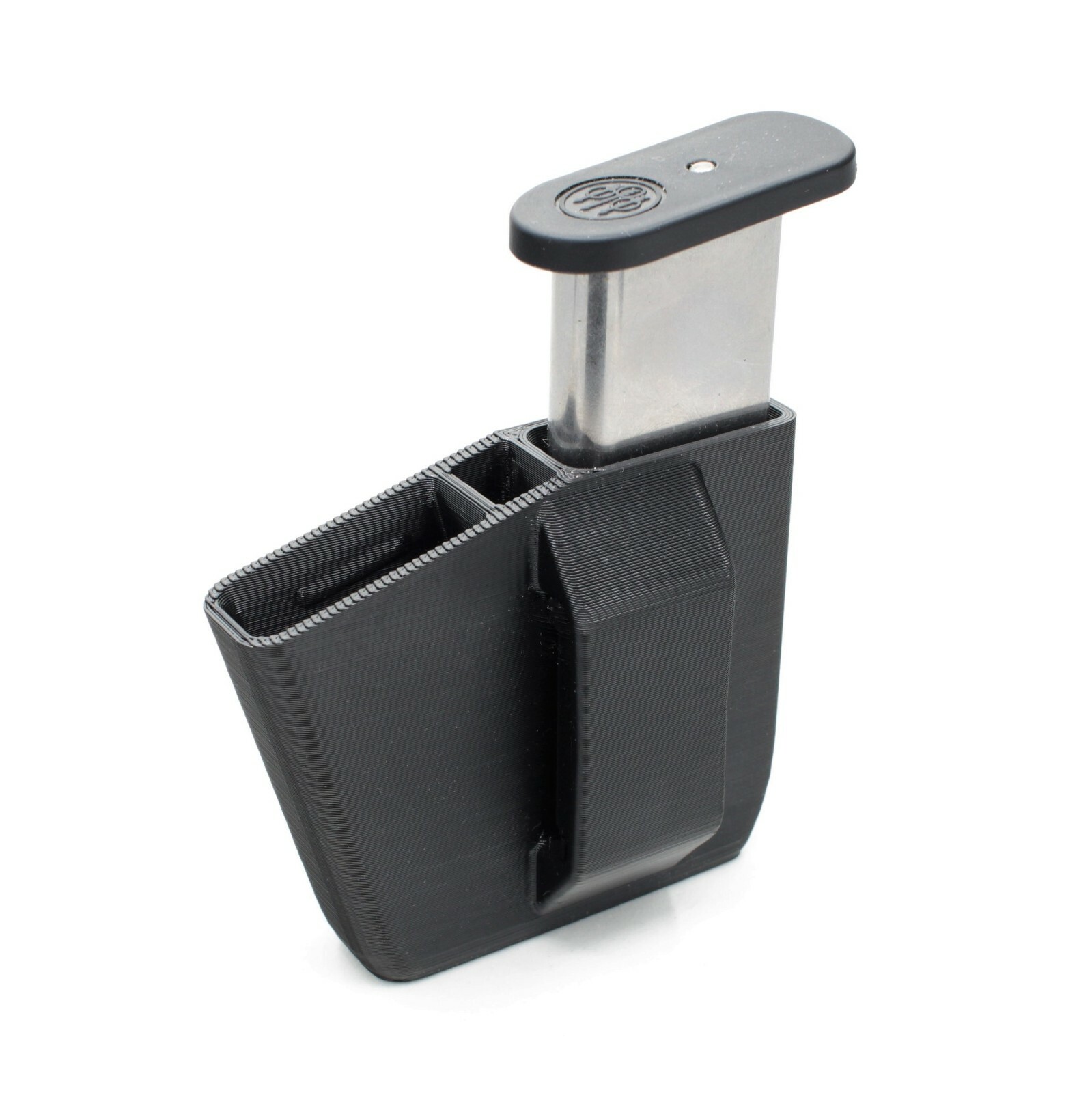 DOUBLE MAGAZINE POUCH FOR BERETTA NANO 9MM - LH SHOOTER - For Belts Up To 1.5