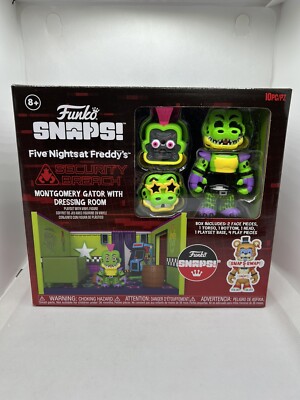 Montgomery Gator Con Vestidor Playset Funko Snaps Fnaf | Cuotas sin interés