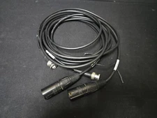 Unbranded Cable : 3 Pin Male to BNC Male Cable 2EA Lot