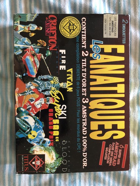 Les Fanatiques Titus Amstrad Cpc Disk