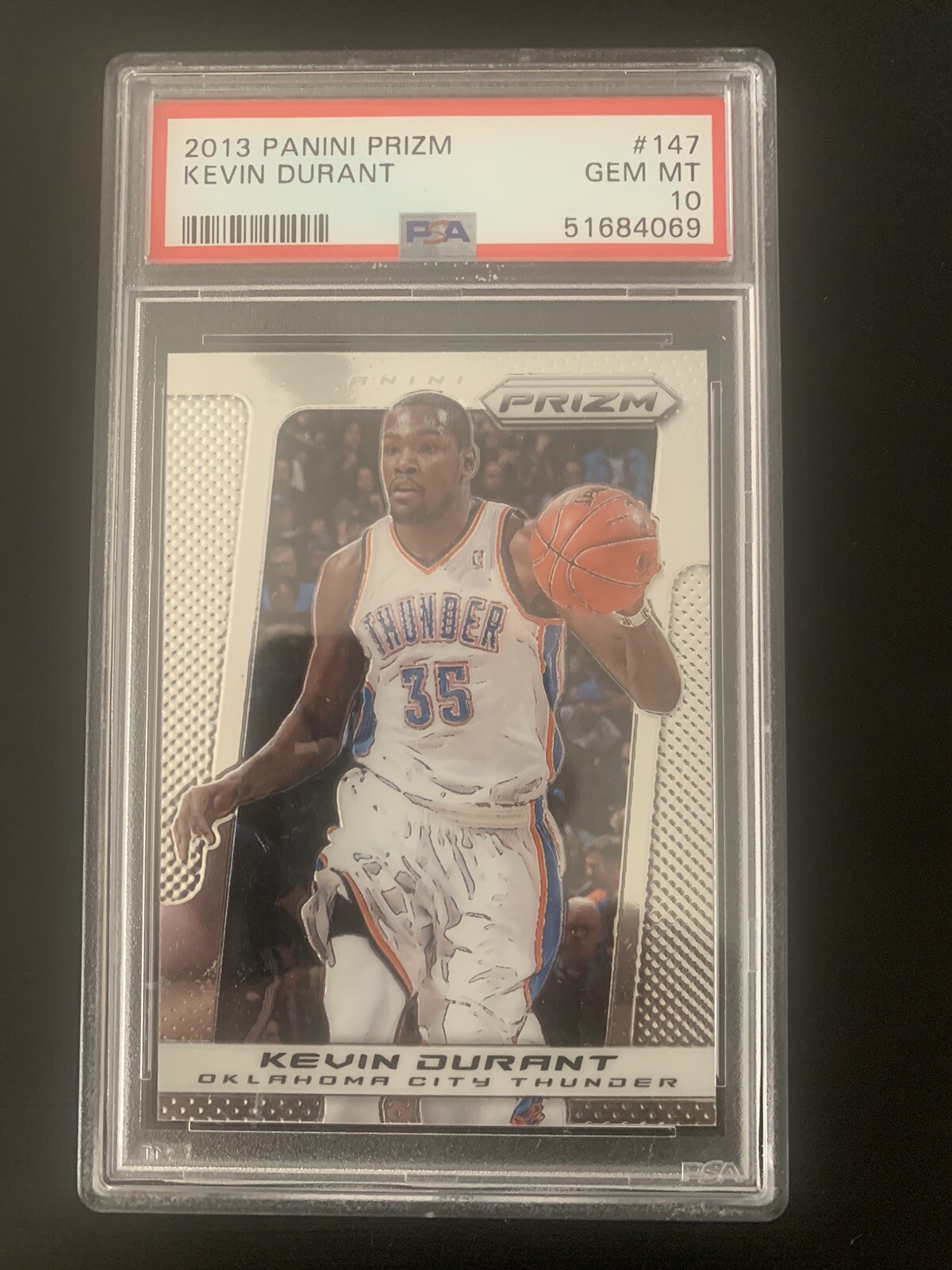 2013 Panini Prizm Kevin Durant #147 PSA 10