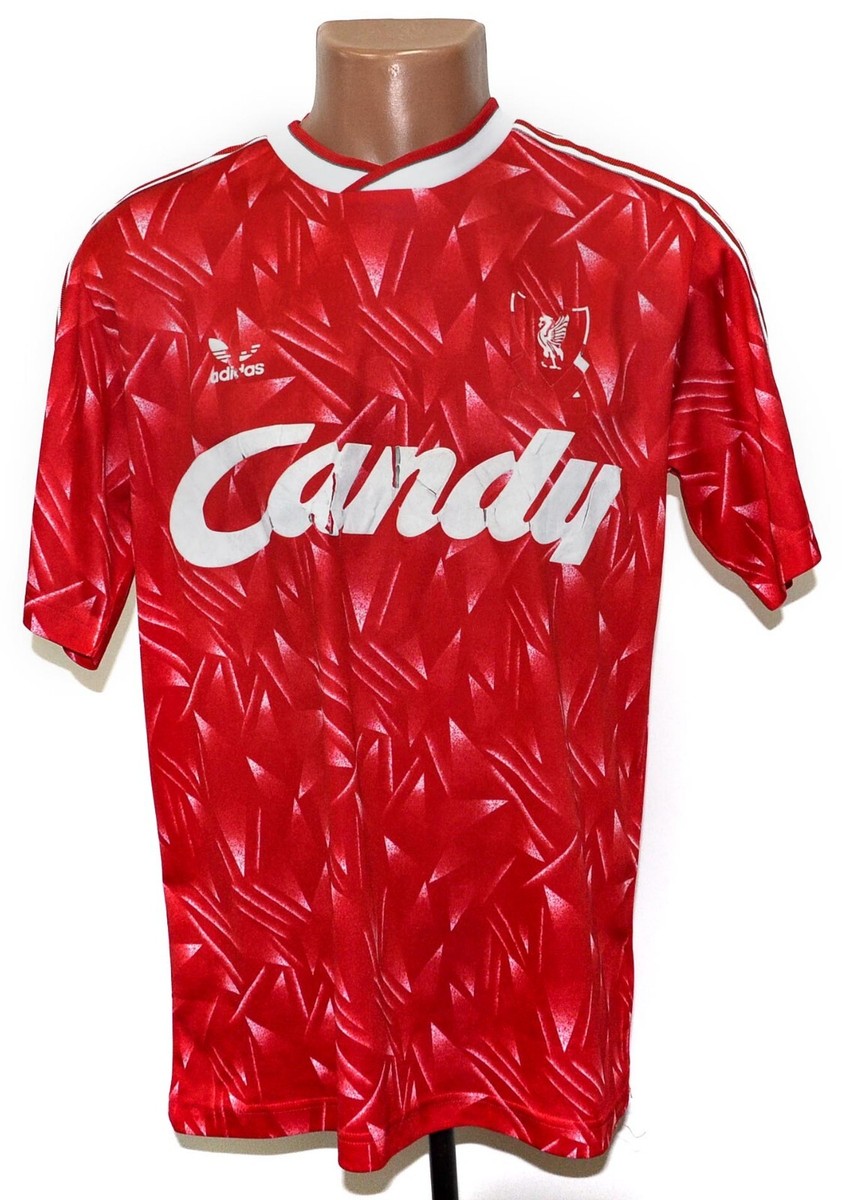 LIVERPOOL 1989/1991 HOME FOOTBALL SHIRT ADIDAS ORIGINALS M