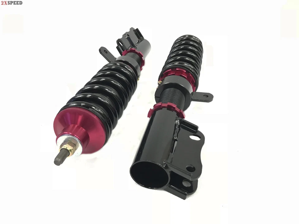 07-08 Kit de suspensión coilover Honda Fit Sport GD kit de resortes descendentes rojo EMUSA Foto 3 de 4