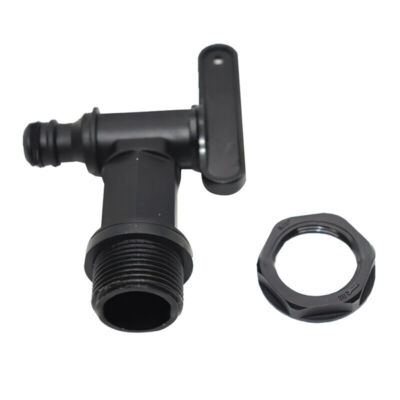 #ad Plastic Faucet Water Butt Tap Bucket Connector Barrel Adaptor Nozzle Garden $8.41