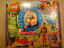 LEGO Friends 41383 Olivia's Hamster Playground Set NEW DAMAGEDBOX