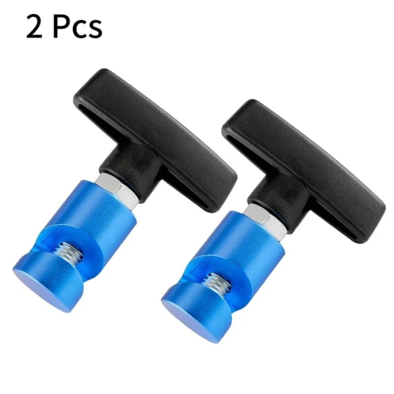 2x Capó Maletero Elevador Barra Soporte Abrazadera Amortiguador Puntal Tope Retenedor Azul Foto 2 de 4