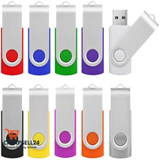 USB Speicherstick 64GB USB 3.0 10er Pack Metall Farbenverschieden