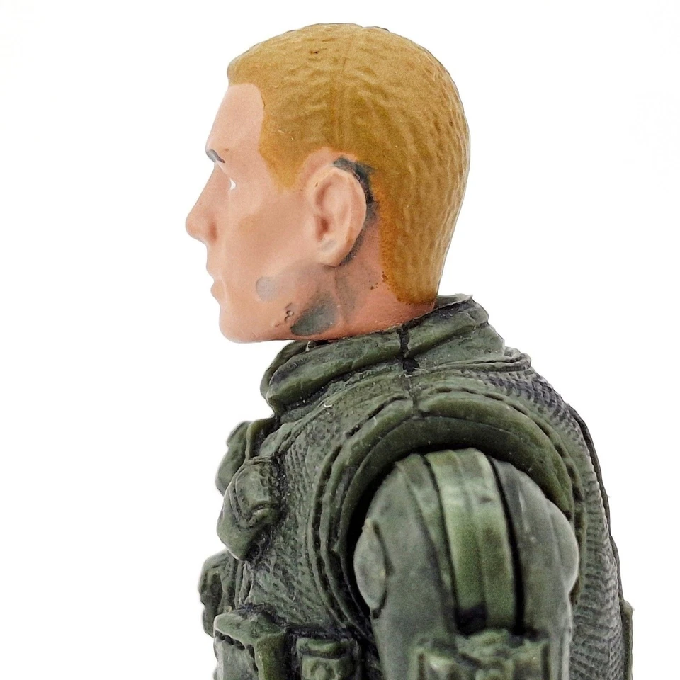 Boneco Elite Force Navy SEAL Black Hawk Pilot BBi 2002 caixa azul 4" solto - Imagem 4 de 4