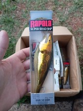 Rapala Super Shad Rap SSR-14 Roach Shiner 