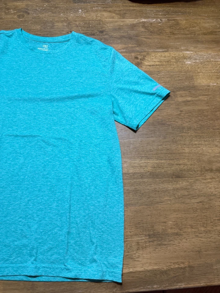 Athletic Works Shirt, Men's Size Small, Green Regular Fit Athletic Wear Shirt - Image 4 of 4