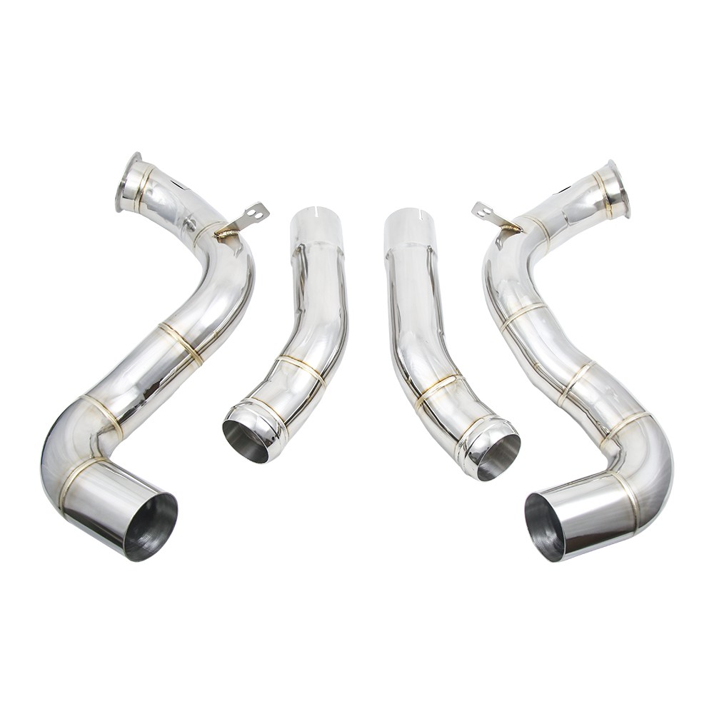 KYOSTAR Decat Exhaust Sport Downpipe For Mercedes Benz AMG C63 C63S W205 2015+